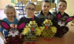 SP3 - Rodzice i dzieci na warsztatach świątecznych.
