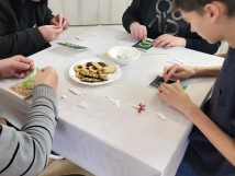 Warsztaty papieroplastyczne w DPS w Siemianowicach Śląskich