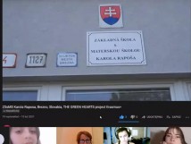 Spotkanie z uczniami ze Słowacji