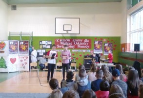 Wielka Orkiestra Świątecznej Pomocy - koncert "Nasze talenty" w SP nr 4