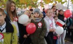 Przemarsz ulicami Siemianowic Śląskich z okazji Narodowego Święta Niepodległości.